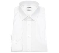 Hemd - Level Five Body Fit - mit Teilungsnaht - weiß OLYMP