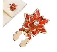 Hemd-Manschettenknöpfe, Vintage, elegant, verstellbar, Blumenform, Manschettenknöpfe - für Business, Hochzeit, Dating, Ausflug, Party, Reisen, Freundin, Ehefrau, Freundin, Schwester, Beziehen Sie