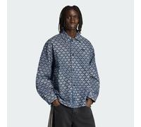 HEMD MIT MONOGRAMM AUS DENIM Indigo Denim L