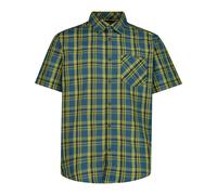 Cmp 30t9937 Kurzarmhemd 3XL Petroleum / Limone / BBlue