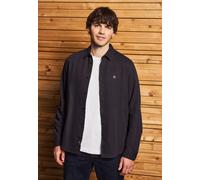 Langarmhemd STREET ONE MEN, Herren, Gr. XL (44), US-Größen, bordeaux rot, Web, 100% Baumwolle, meliert, normal normal, V-Ausschnitt, 1-Knopf-Manschette, Hemden, aus reiner Baumwolle (37682005-XL) bord