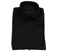 Hemd - Modern Fit - 24/7 Flex Jersey - schwarz OLYMP