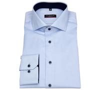 Hemd - Modern Fit - Haikragen - extra blickdicht - hellblau Eterna