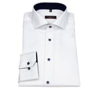 Hemd - Modern Fit - Haikragen - extra blickdicht - weiß Eterna