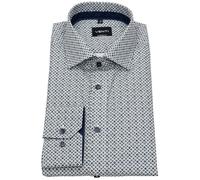 Hemd - Modern Fit - Kentkragen - Print - grün Venti