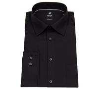 Hemd - Modern Fit - Kentkragen - schwarz Pure