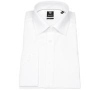 Hemd - Modern Fit - Kentkragen - weiß Pure