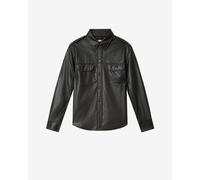 Hemd Noee Lederoptik - Damen - Schwarz - Größe42 - Marant Étoile