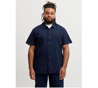 Hemd Plus Size EU4XL US2XL Blau