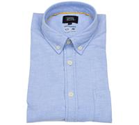 Hemd - Regular Fit - Button Down Kragen - Performance - hellblau Camel Active