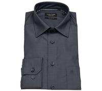 Hemd - Regular Fit - Chambray - anthrazit Jupiter