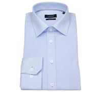 Hemd - Regular Fit - Chambray - hellblau Hatico