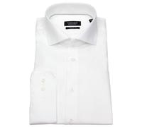 Hemd - Regular Fit - Haifischkragen - weiß Hatico