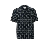 s.Oliver Resort Fit: Strukturiertes Baumwollhemd mit All-over-Print