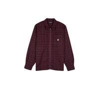 Hemd SANTA CRUZ - Crescent Shirt Maroon Check (MAROON CHECK) Größe: M