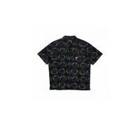 Hemd SANTA CRUZ - Vertigo SS Haze Shirt Black (BLACK) Größe: L