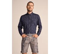 Hemd SERGE - Krüger Buam - 912068-000-0080 - Trachtenhemd Marine - Gr. - 3XL