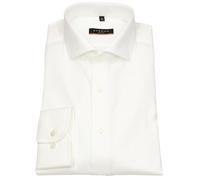 Hemd - Slim Fit - Haikragen - Cover Shirt - extra blickdicht - hellbeige Eterna
