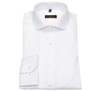 Hemd - Slim Fit - Haikragen - Cover Shirt - extra blickdicht - weiß Eterna