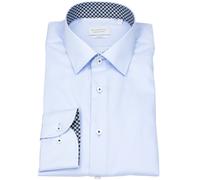 Hemd - Slim Fit - Kentkragen - Dynamic Cotton - hellblau - extra langer 70cm Arm Eterna