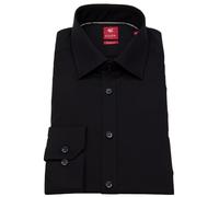 Hemd - Slim Fit - Kentkragen - schwarz Pure