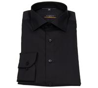 Hemd - Slim Fit - Performance Shirt - Stretch - schwarz Eterna