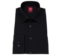 Hemd - Slim Fit Stretch - Kentkragen - schwarz Pure