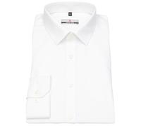 Hemd - Super Slim Fit - Kentkragen - weiß - extra langer 69cm Arm Marvelis