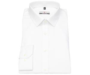 Hemd - Super Slim Fit - Kentkragen - weiß Marvelis