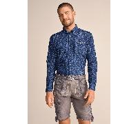 Hemd ULRICH % - Krüger Buam - 912468-000-0080 - Trachtenhemd Marine - Gr. - 3XL