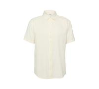 s.Oliver Kurzarmhemd Herren – Weiß, Regular Fit, 100% Baumwolle, Gr. XL, Rundhals
