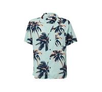 s.Oliver Resort Fit: Kurzarmhemd aus Viskosemix helles türkis XXL