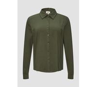 Hemdbluse aus Jersey 42 Grün 2154140.7926.42