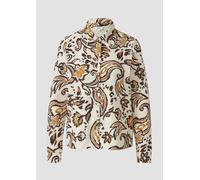 Hemdbluse aus Jersey 48 creme|mehrfarbig 2175335.02A2.48