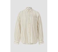 Hemdbluse aus Leinenmix im Relaxed Fit 32 braun 2171654.83G0.32