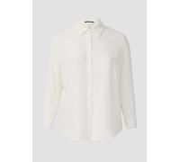 Hemdbluse aus Musselin im Oversize-Schnitt 52 creme 2168411.0200.52