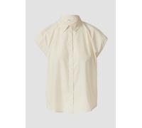 s.Oliver RED LABEL Relaxed Fit Hemdbluse aus reine Baumwolle in Sand, Größe 44