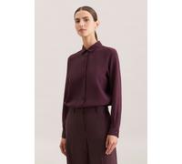 Hemdbluse aus Viskose regular fit Rot 36 (60.133511-0048-36)