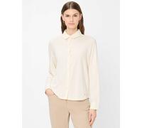 Hemdbluse BRAX "Style CELINA L", Damen, Gr. 34, hellbeige, 47% Baumwolle, 47% Modal, 6% Elasthan, Blusen Hemdbluse (33486746-34) hellbeige