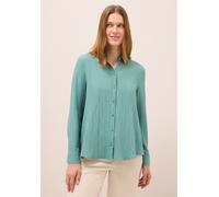 Cecil Damen Hemdbluse mit Struktur in Grün, Gr: S