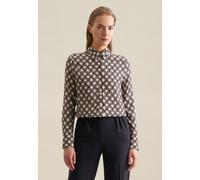 Hemdbluse Druck Ecru 42 (60.136701-0003-42)