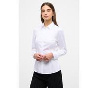 ETERNA FITTED Langarm Bluse weiss satin 5585-00-DF48 - SATIN SHIRT 38