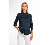 ETERNA Female Jersey Shirt Bluse unifarben Fitted 40_D_1/1, 1/1, Navy