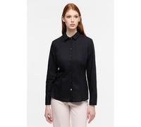 Hemdbluse ETERNA "FITTED", Damen, Gr. 42, schwarz, 100% Baumwolle, schmal, Blusen Hemdbluse, NON IRON (bügelfrei) (28657418-42) schwarz