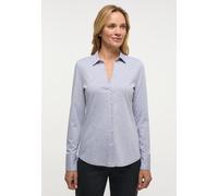 Hemdbluse ETERNA "FITTED", Damen, Gr. 44, grau, 100% Baumwolle, schmal, Blusen Hemdbluse, EASY IRON (bügelleicht) (58906837-44)
