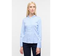 ETERNA Fitted Bluse mittelblau, Gestreift