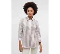 Hemdbluse ETERNA "LOOSE FIT", Damen, Gr. 34, grün, 100% Baumwolle, Blusen Hemdbluse, EASY IRON (bügelleicht) (87781804-34)