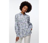 Hemdbluse ETERNA "LOOSE FIT", Damen, Gr. 40, grün, 70% cotton, 30% Lyocell, normal, Blusen Hemdbluse (50385444-40) grün