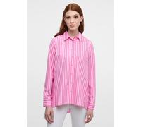 Hemdbluse ETERNA "LOOSE FIT", Damen, Gr. 40, rosa (pink), 100% Baumwolle, Blusen Hemdbluse, EASY IRON (bügelleicht) (66110020-40)