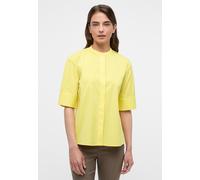 Hemdbluse ETERNA "LOOSE FIT", Damen, Gr. 40, zitrone, 79% cotton, 3% Elasthan, 18% Polyamid, Blusen Hemdbluse (77443145-40) zitrone